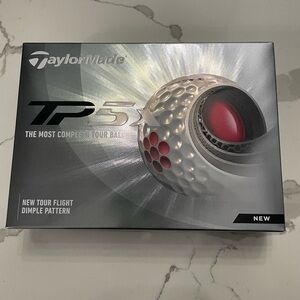 TaylorMade TP5x Red and White Golf Balls